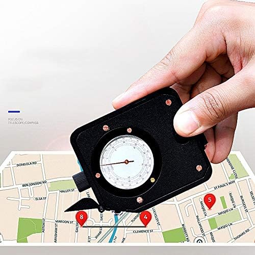 UxZDX Dobar efekt prigušivanja, Besplatno podešavanje prekrivača 0 ~ 180 °, profesionalni vodootporni kompas