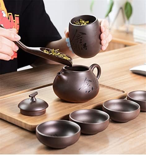 N / A keramički čajnik za keramiku Gaiwan Kineska putnička keramička čajna čaj za puer kineski čaj Pot prijenosni tem