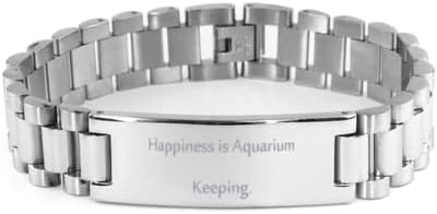 Narukvica merdevina za čuvanje akvarijuma za višekratnu upotrebu, sreća je čuvanje akvarijuma, poklon za muškarce žene, od prijatelja