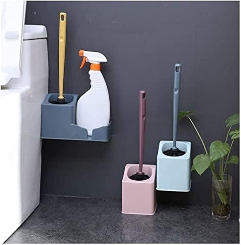 Toaletna četkica za kupatilo WC četkica i držač za držač, zidni montirani bez bušenja WC za čišćenje