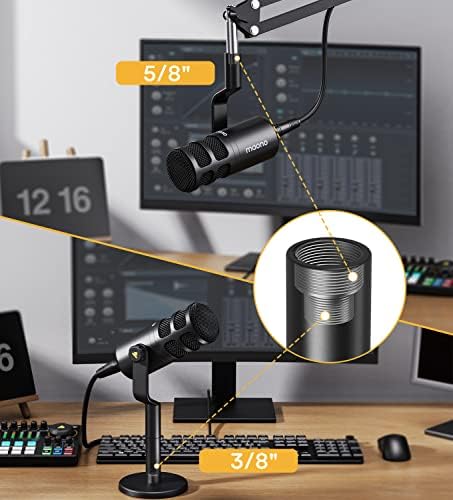 Maono XLR Podcast mikrofon, Cardioid Studio Dynamic Mic za snimanje vokala, Streaming, voice-Over, tehnologija