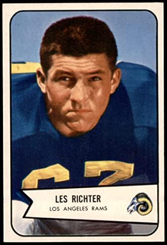 1954 Bowman 78 Les Richter Los Angeles Rams Nm / Mt Rams California