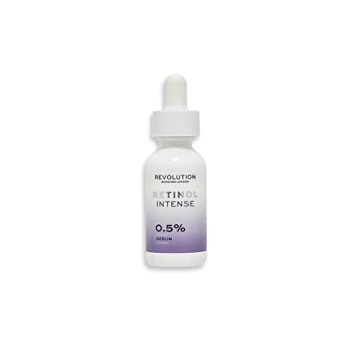 Revolution Skincare 0.5% Retinol Intense Serum, Serum za lice za revitalizaciju kože, Vegan & bez