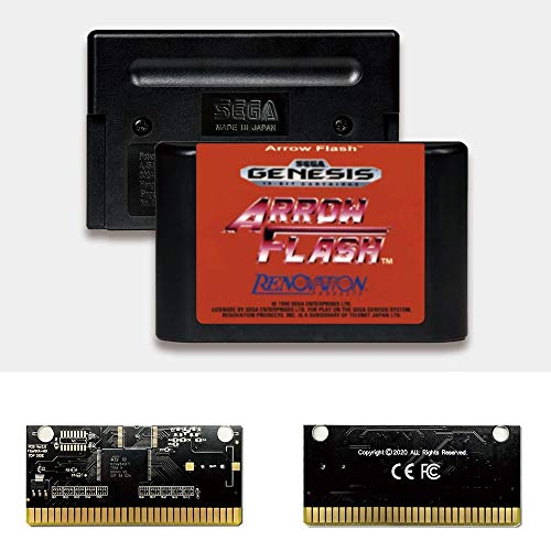 Aditi arrow Flash - USA naljepnica FlashKit MD Electroless Gold PCB kartica za SEGA Genesis Megadrive