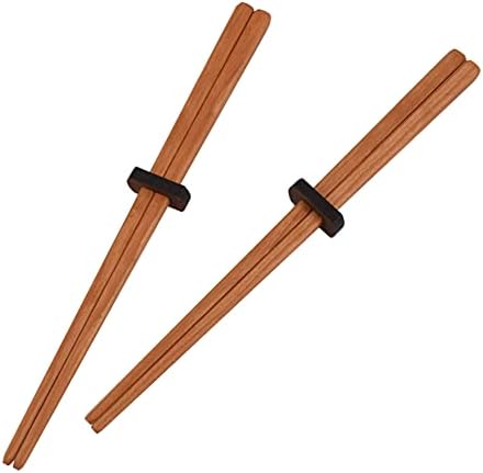 Američki napravljeni štapići za jelo i držač od tvrdog drveta, 8,75 inča, Set od 2 komada
