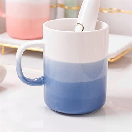 Dloett gradijent boja keramičke čašice za ispiranje usta set za kućni stalak par par sa sjevernim pranjem četkice za zube