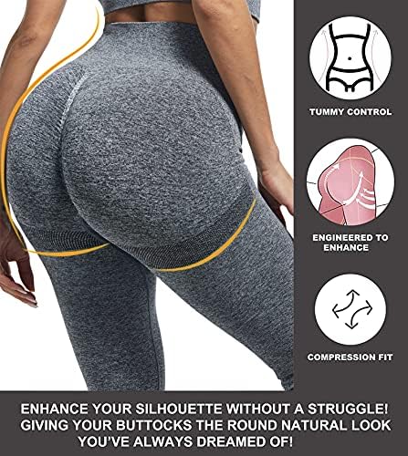 Chrleisure butt Lifting trening helanke za žene, Scrunch Butt Gym bešavne Plijen čvrsto