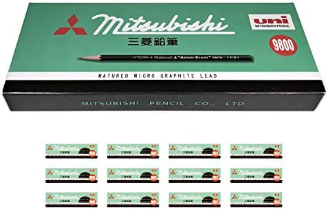 三菱鉛筆 Mitsubishi pencil hk9800gbb 9800 B set ograničenog izdanja, 12 tuceta