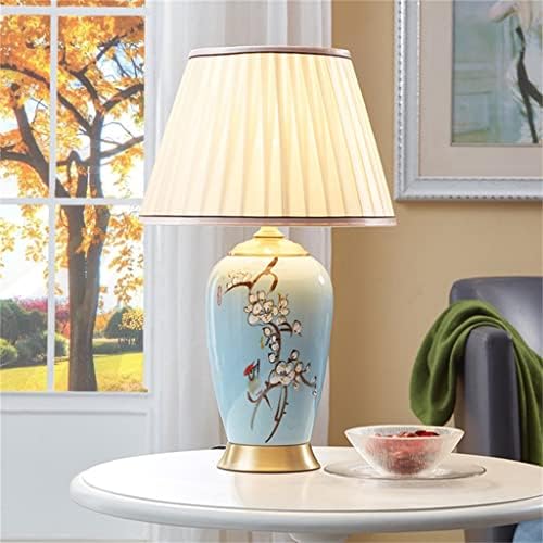 LLLY Kineska keramička stolna svjetiljka dnevna soba spavaća soba Noćni lampica Bočni stol ukras Model Soba Rezervirajte