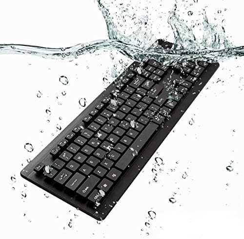 BoxWave tastatura kompatibilna sa Lenovo Legion Slim 7i-AquaProof USB tastaturom, periva vodootporna