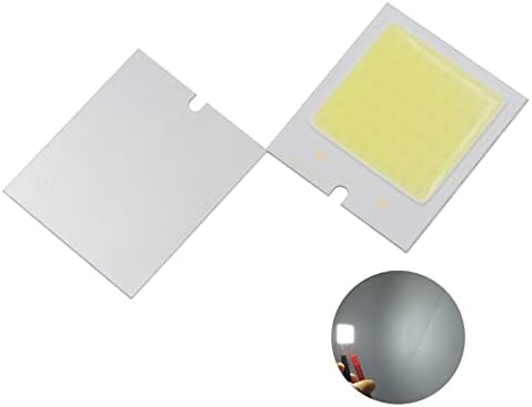 Nhoss Square LED cob trakica 40mm 35mm 12V DC 6W bijeli topli bijeli LED flip čip za automatsko čitanje Izvor svjetla