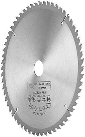 Kružni rezni uređaj za rezanje Carbide za metalno drvo za metalno drvo 25430mm 60 zubi sa 3 alata za pranje