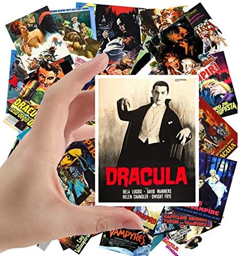 Veliki Naljepnice Vintage Vampiri Triler Filmovi Posteri Halloween Dracula