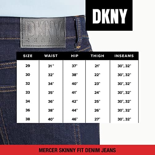 DKNY muške farmerke-Mercer Skinny Denim farmerke za muškarce