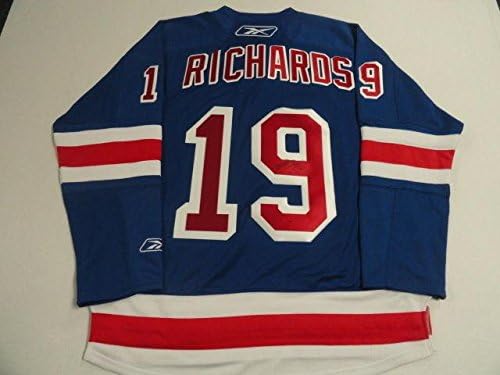 Brad Richards potpisan Reebok New York Rangers 2014 Stanley Cup Jersey Licensirano - autogramirani