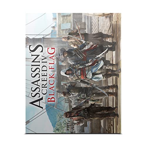 Dizajni za glavu službeno licencirani Assassin's Creed Group Ključna umjetnost Crna zastava Graphics Matte Vinil naljepnica Gaming Naljepnica naljepnica Kompatibilna sa Xbox One X Console