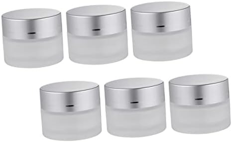 Minkissy 6 kom. Krema za boce šminka očiju za šminka za šume Clear Container Mini Jars Travel Jars Mali