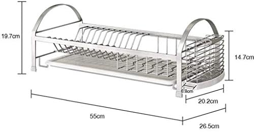 WHLMYH moderna kuhinjska polica od nehrđajućeg čelika, stalci za kuhinjske police početna kuhinjska