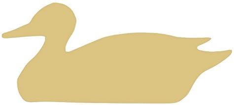 Pačji izrez nedovršeni drveni nadriliječnik Bill leteća pačja guska Gusak životinja MDF oblik platno stil