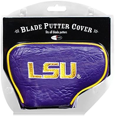Team Golf NCAA LSU Tigers Golf Club Blade Putter Headcover, odgovara većini Blade Putters, Scotty Cameron,