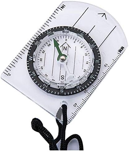 Xjjzs vanjski kompas, vodootporan kompas sa skalom za navigaciju Preživljavanje orijentisajući