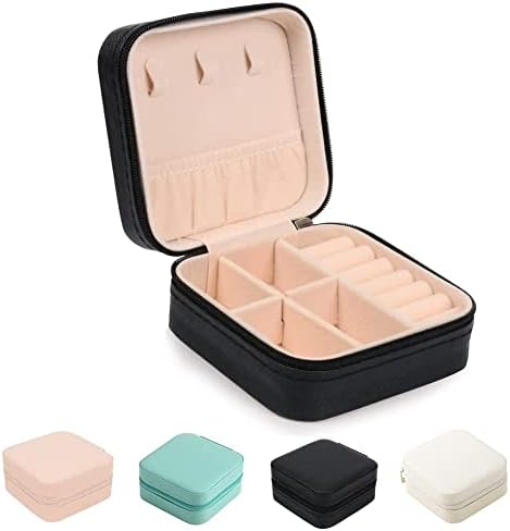 FOME mala kutija za nakit, prenosiva kutija za nakit Organizator PU kožna Mini putna torbica za skladištenje nakita