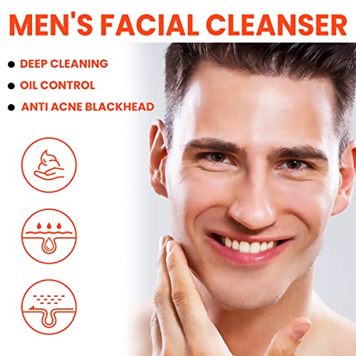 EAST MOON muško vulkansko blato sredstvo za čišćenje lica za muškarce krema za čišćenje lica