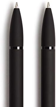 U Brands Soft Touch Midnight Monterey hemijske olovke, 1 mm, 4 Count & 'Monterey' Uvlačiva hemijska