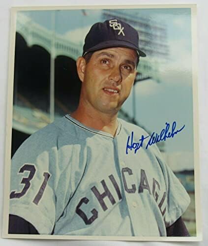 Hoyt Wilhelm potpisao automatsko autogram 8x10 Photo IX - autogramirane MLB fotografije