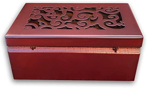 Igra [Vjerujem] Brown Wood šupljina izdužena kutija za nakit Muzička kutija sa sankyo muzičkim