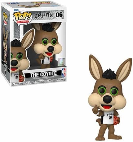 Pop NBA maskote: San Antonio - Coyote Funko Pop / Vinilna figura , višebojna, 3,75 inča