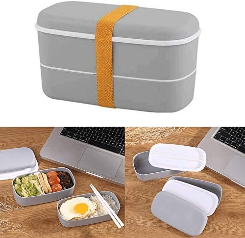 Milevo Bento kutija za ručak, kutije za skladištenje hrane, japansko radno vrijeme Bento kutija odvojiva