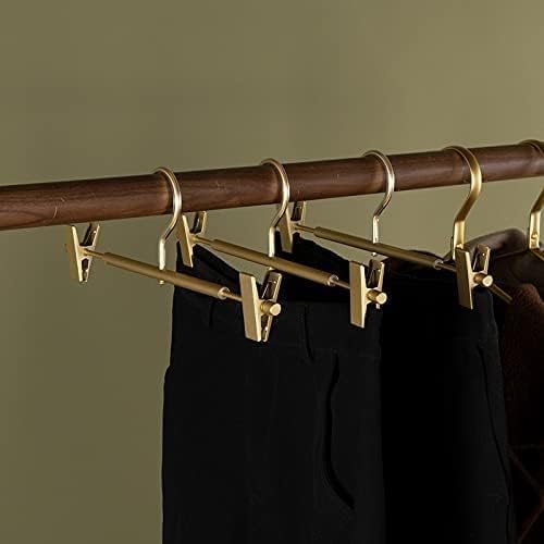 Brewix Neklizajuće pantalone suknje Slack Hanger sa kopčom sa dizajnom klipnika za viseće ručnike