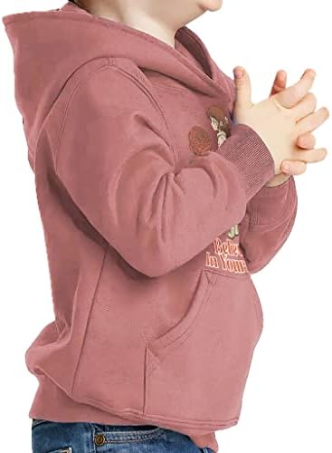 Vjerujte u sami duh od pulover - cvjetna spužva Fleece Hoodie - Djevojka Art Hoodie za djecu