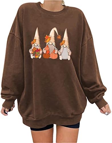 Pimelu Jeseni džemperi za žene Duks s pulover grafičkom dugim rukavima bluza s dugim rukavima plus veličina