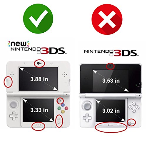 Plava Nova Nintendo 3DS futrola za novi 3DS N3DS Aluminijumski metalni kristalni poklopac kućišta +
