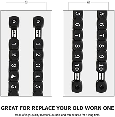 IFUNOM 2PCS Foosball Rezultati Brojač za broji za tablu Mini Foosball Scoreboard Board Rezultat Ocjena