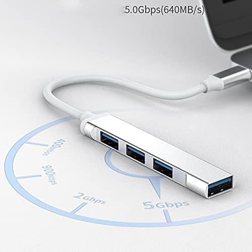 N / A USB Hub Type - C do 4 USB Hub Expander Thin Mini prijenosni 4-Port USB 3.0 Hub PC računarski