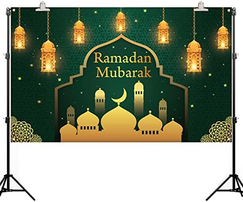 Pudodo Ramazan Mubarak Pozadina Banner Džamija Islamski Muslimanski Vjerski Odmor Party Fotografija Pozadina