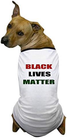 Cafepressc Crni Lives Materiji 2 majica za pse majica majica, odjeća za kućne ljubimce, smiješni pas kostim
