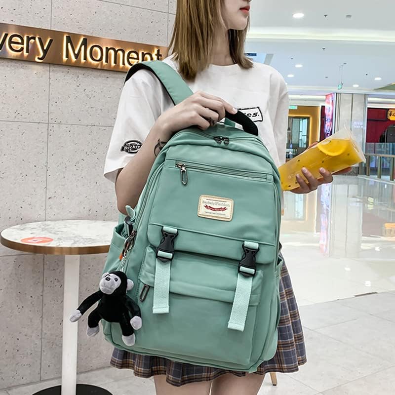 JARKJARD slatki estetski ruksak za djevojčice Kawaii ruksak za školski koledž ruksak veliki kapacitet torbe za knjige za djevojčice žene studenti Casual Travel Daypacks