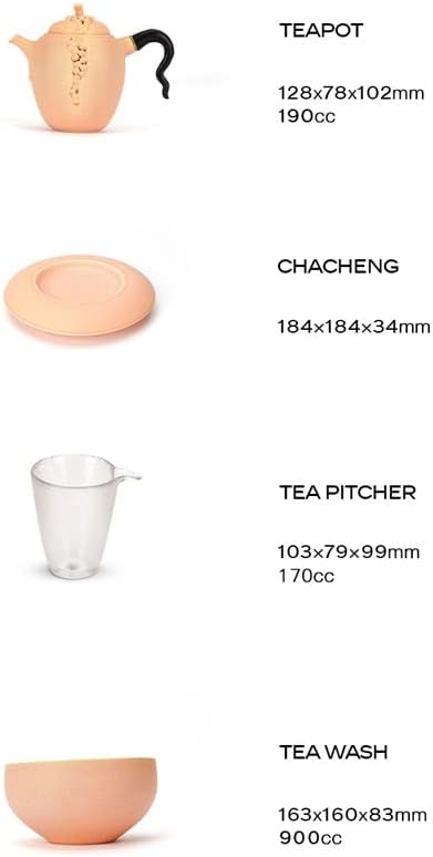 ZlxDP keramički čaj za kućni kućni voćni čaj kompletan Kung Fu Tea set Party Tea Piv sa čajnim