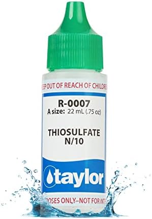 TAYLOR TECHNOLOGIES INC R-0007-A TIOSULFAT 7 N / 10 3/4 OZ