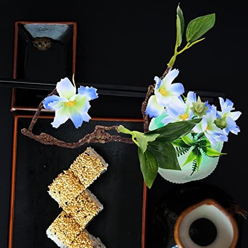 Luxshiny umjetni cvijet suši ukrasi za ploče Faux Begonia cvijet sashimi suši sušir servira ukrasi za japanski restoran