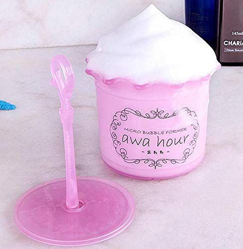 WOIWO 1 komada Pink Foam Maker Cup,Bubble Foamer uređaj za čišćenje krema za pjenjenje pjenjenje čist alat