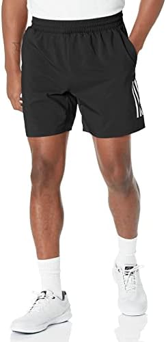 adidas muški klub 3-Stripe 9 inčni teniski šorc Crni