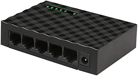 Konektori 10/100 / 1000Mbps 5 Port Gigabit Network Switch Gigabit Ethernet Network Switcher RJ45 LAN HUB Visoke performanse Ethernet SAD / EU Plu -