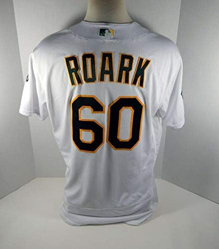 2019 Oakland A Atletics Tanner Roark # 60 Igra izdana bijeli dres 150 & PS P - Igra Polovni MLB dresovi