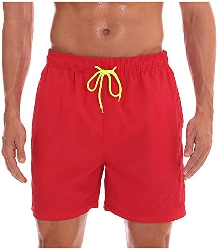Muška kupačka kovčega Muška plivanja Brze suha plaža Kratke hlače sa džepovima sa zatvaračem i mrežaste plivanje