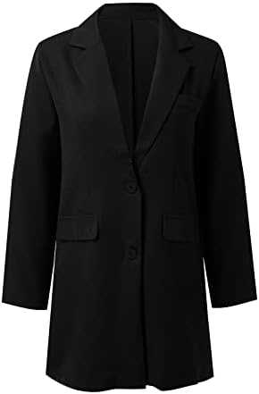 Balakie Blazer jakne za žene Osnovna lagana odjeća Otvorena prednja jakna ljetna modna blazer